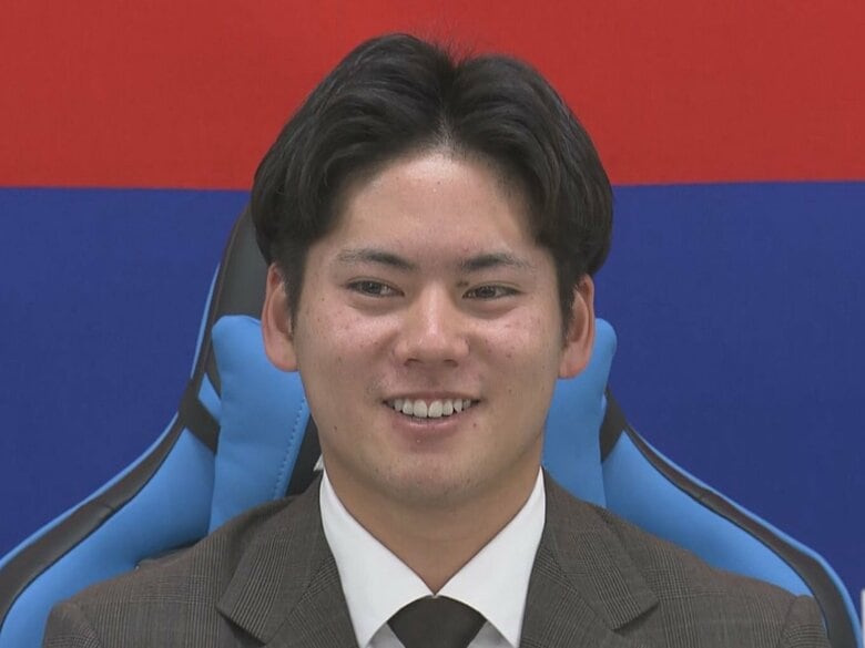 中日・金丸が900万円アップの推定2500万円で契約更改「自分も中心になってやっていかないと まずは10勝」｜FNNプライムオンライン