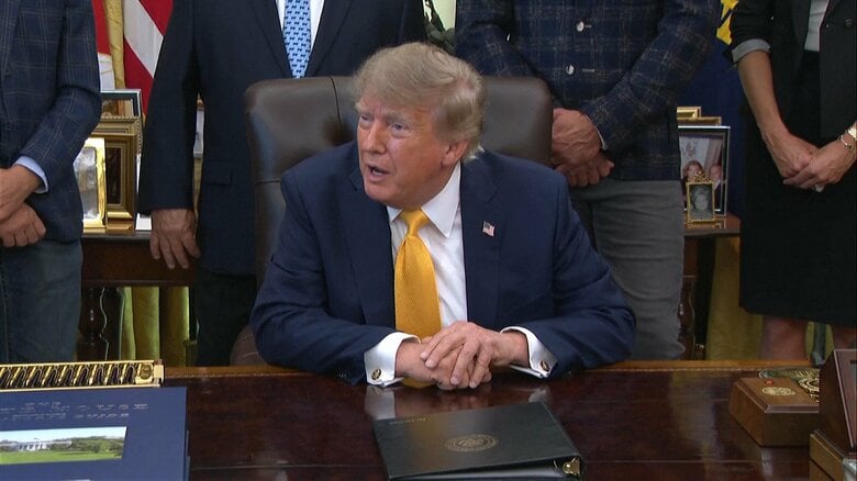 トランプ大統領　イラン「ピックアックス山」への攻撃を改めて警告　ウラン濃縮施設がある中部ナタンズ近郊｜FNNプライムオンライン