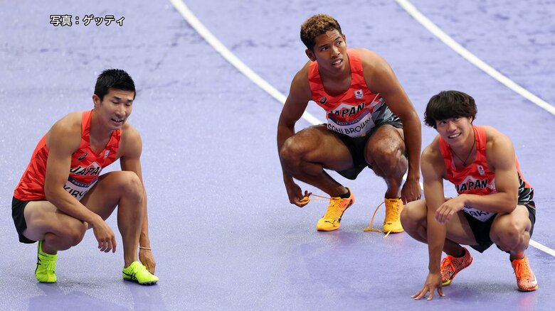 【速報】惜しい！陸上男子400メートルリレー決勝で日本は見せ場十分の5位　優勝はカナダ　サニブラウン「全体を通して悔しい結果」｜FNNプライムオンライン