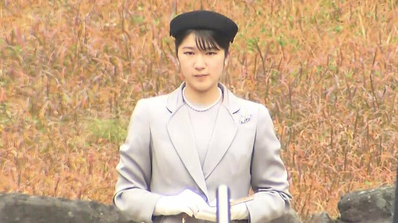 愛子さま武蔵陵墓地を参拝しラオス訪問に伴う一連の行事終えられる　冷え込む中グレーの参拝服姿で｜FNNプライムオンライン