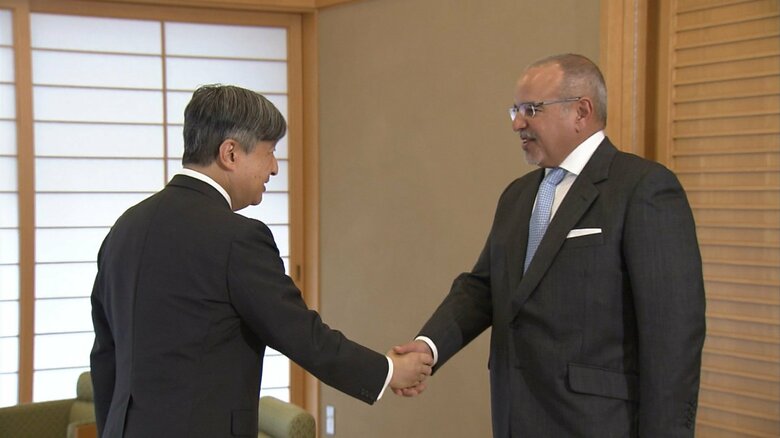 天皇陛下がバーレーン皇太子と面会し結婚後初の外国訪問の際の思い出話も　秋篠宮邸では悠仁さまもあいさつ｜FNNプライムオンライン