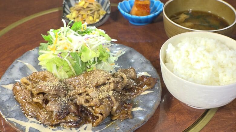 飛騨牛ロース3枚入りの定食が1680円…「良い肉を安く」老舗精肉店が営む焼肉店 先代の背中負う店主の信念|FNNプライムオンライン