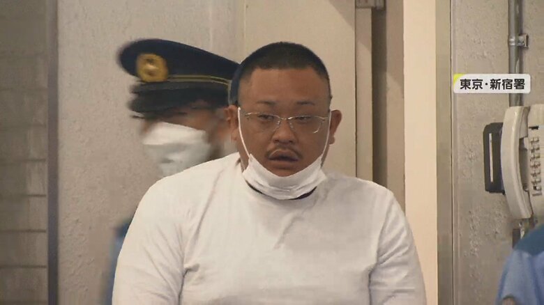 逮捕された三枝丈人容疑者(36)