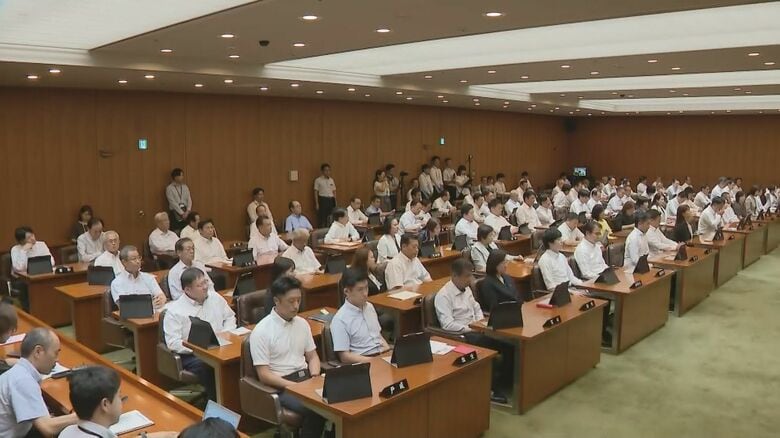 福岡県議会･臨時議会(8月17日)