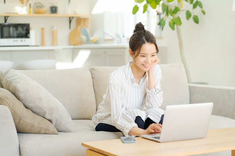 家電レンタルサービスはネットで選んで注文することができる（画像はイメージ）