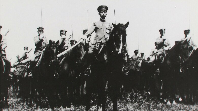 陸軍の演習に参加された三笠宮さま　1938年