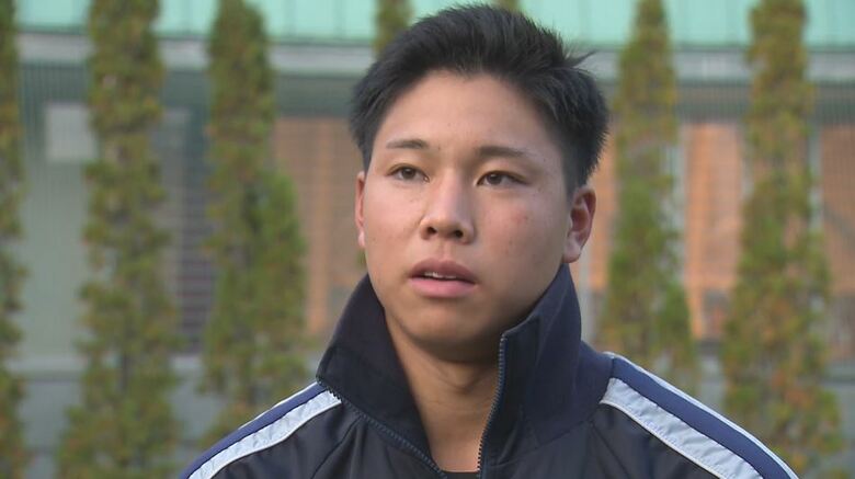 上田西高校・横山聖哉選手