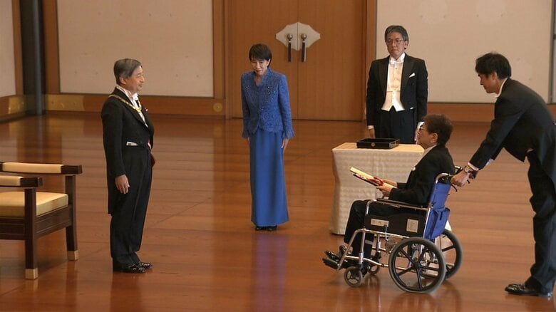 秋の叙勲で高市首相の夫・拓氏が旭日大綬章を受章（11月11日・皇居）