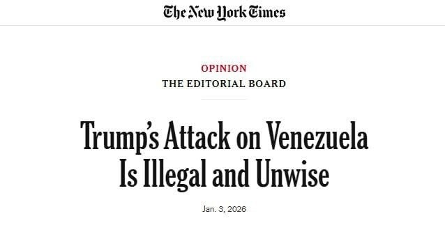 ニューヨーク・タイムズ紙の社説（3日）