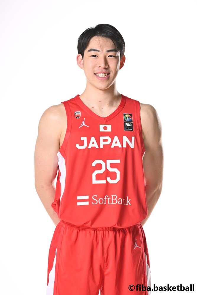 川島悠翔選手（FIBA公式HPより）