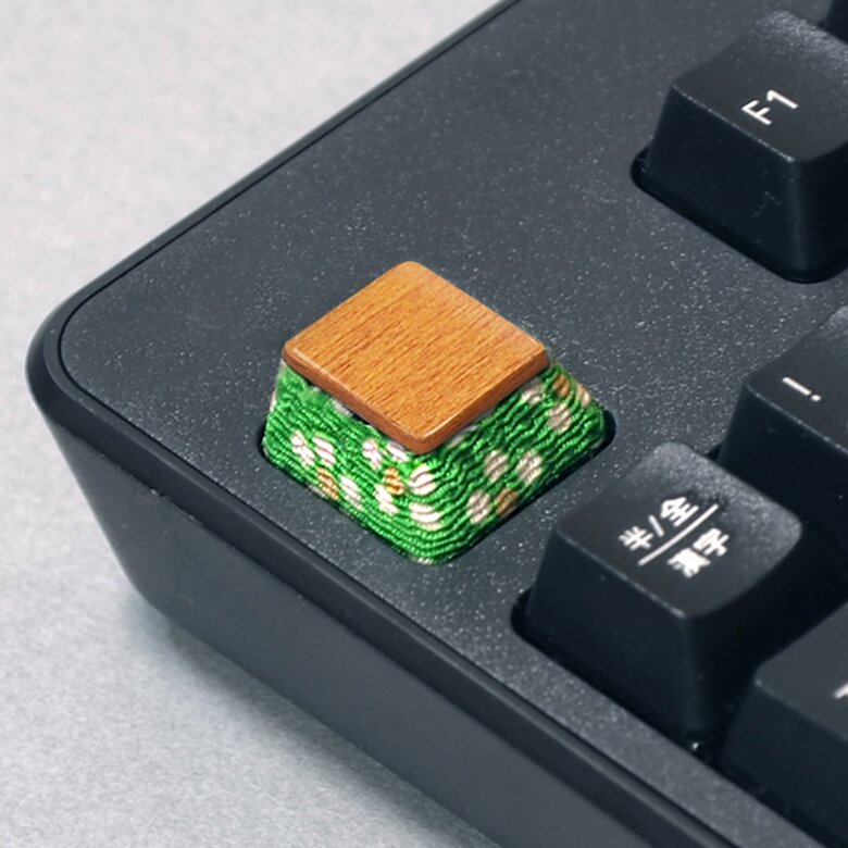キーボードのキーをこたつにすることができる（提供：ミチルさん）