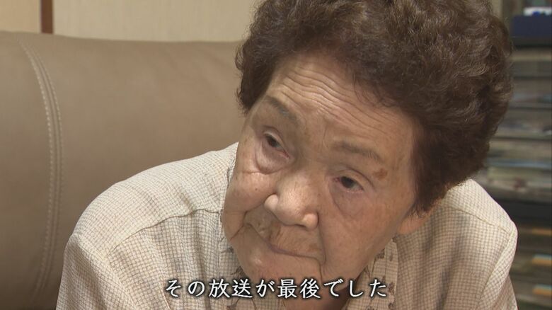 当時を語る西村さん