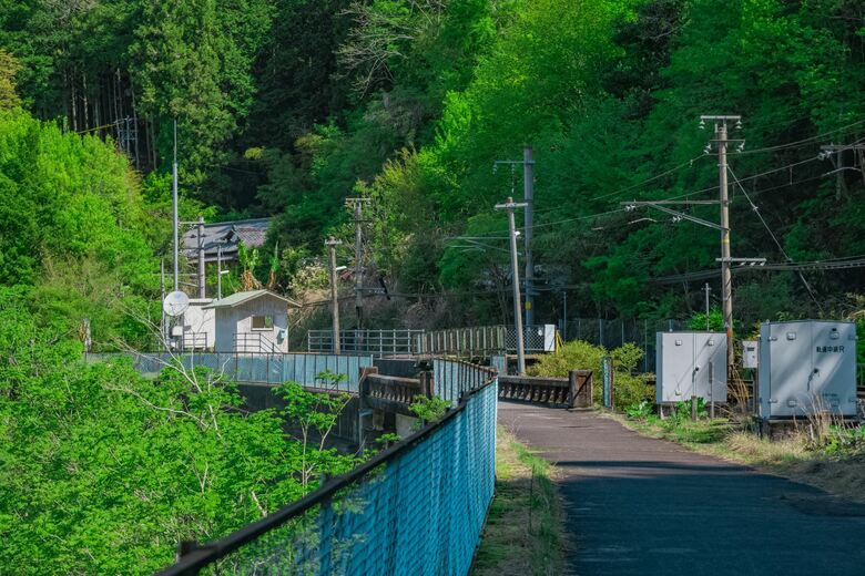 飯田線為栗（してぐり）駅／長野県（2023年5月撮影）