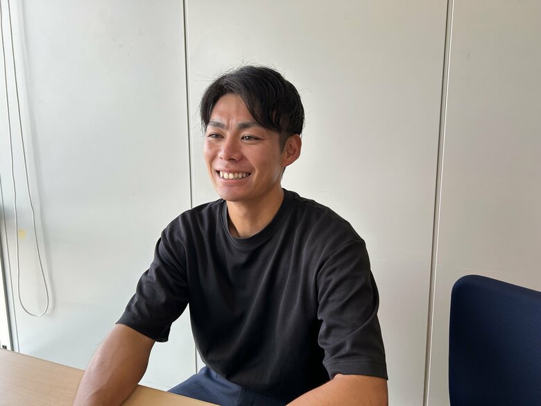 野球歴17年、人生の半分以上野球と関わる磯和純一朗氏