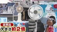 朝倉市30.7℃　福岡県内で今年初の真夏日　熱中症対策で運動会を前倒し　従来の“2倍”ハンディ型扇風機も人気　福岡