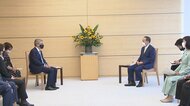 【速報】菅首相 バッハ会長と面会 「歴史的な大会になる」