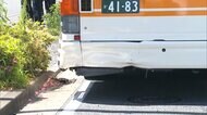 【独自】停留所で子ども乗車時に... スクールバスに追突 8人負傷