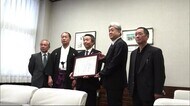 「綴子神社例大祭」番組制作を報告 ダイドーグループ日本の祭り関係者 秋田・北秋田市