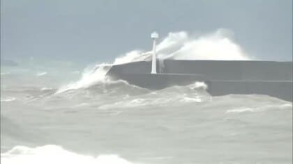 台風24号の影響　大気の状態が不安定な状態続く（9月6日午後６時時点の情報）