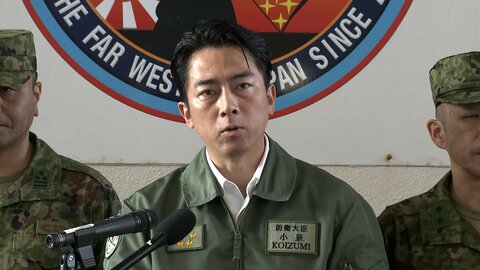 小泉防衛相「日本への武力攻撃の可能性を低下できる」ミサイル部隊配備　台湾に最も近い沖縄・与那国島を訪問