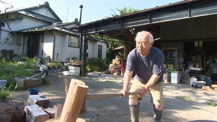 まき割りや野菜の収穫も楽しめる