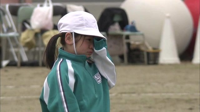 たった一人の一年生…涙のわけは?