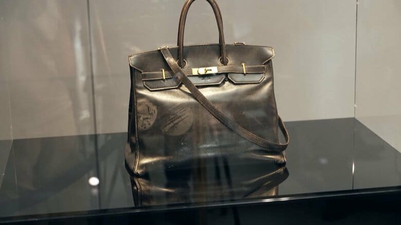 エルメス「バーキン」原型のバッグを約14億5000万円で落札したのは日本人コレクター　ハンドバッグとしては過去最高額に｜FNNプライムオンライン