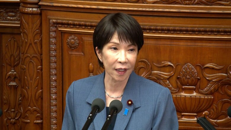 高市総理「予算配分に政治的な支持・不支持を持ち込まないのは当然」　簗農水大臣「予算カット」発言めぐり　国会代表質問｜FNNプライムオンライン