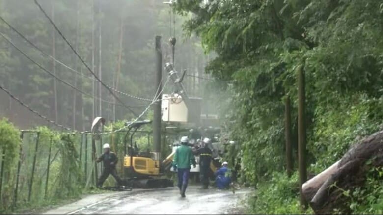 台風5号は温帯低気圧に　大船渡市で倒木被害　夏の高校野球県大会は順延　岩手県｜FNNプライムオンライン