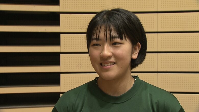 鎮西学院の津田彩帆キャプテン