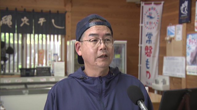 丸源水産食品・店主の佐藤幹一郎さん