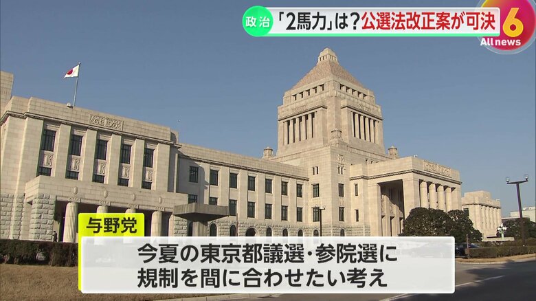 夏の東京都議選と参院選に向けて審議