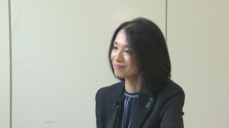 新潟県知事政策局　白沢知美 男女平等・共同参画統括監（取材当時）