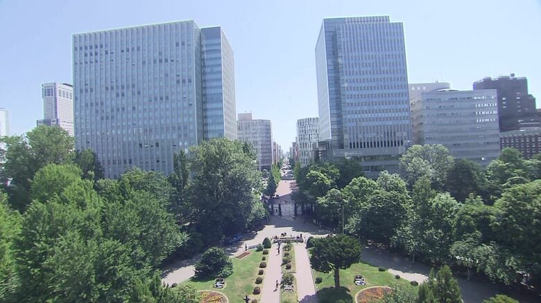 バルコニーからの景色