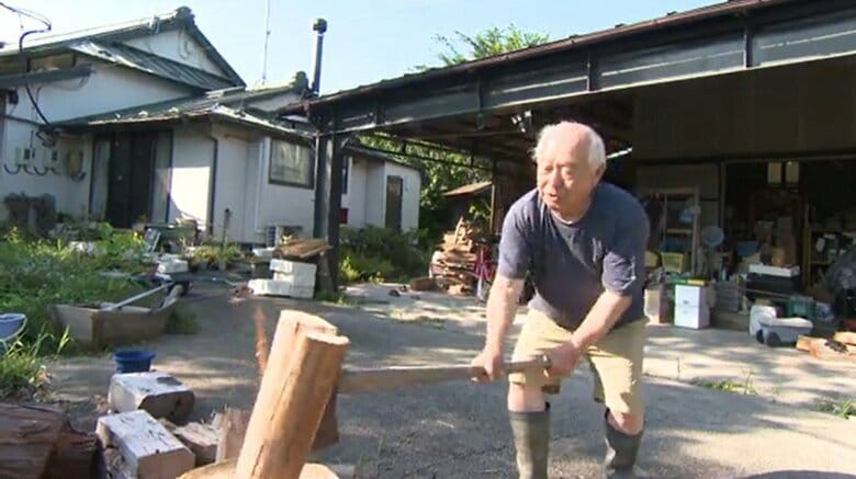 まき割りや野菜の収穫も楽しめる