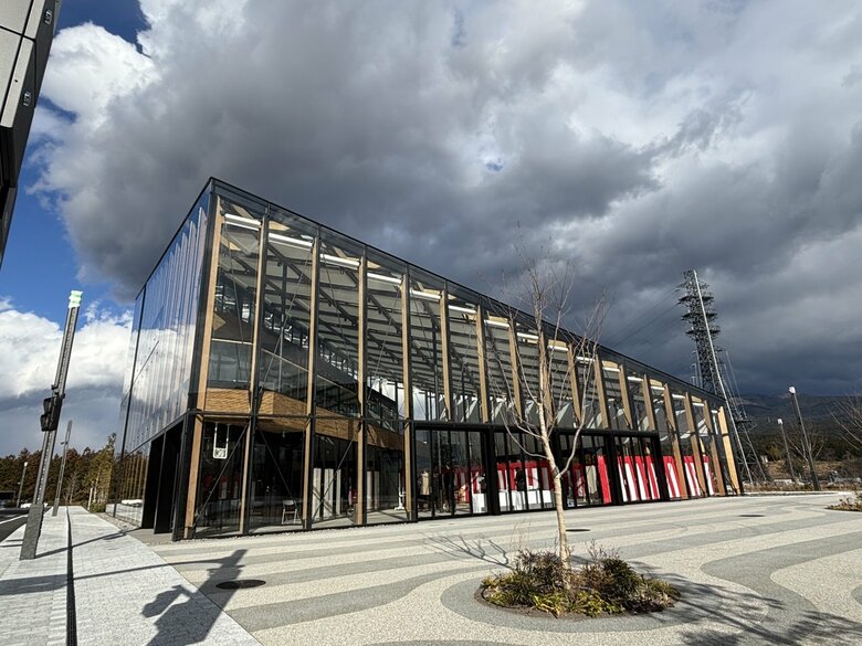 開発者と住民が交流する施設