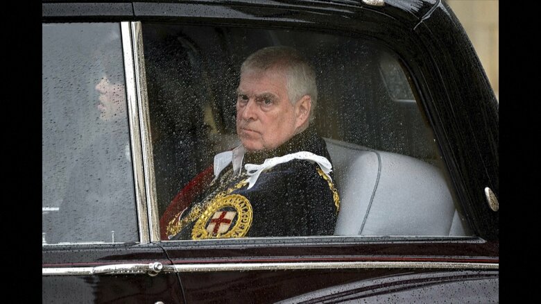 イギリス国王チャールズ3世の弟・アンドリュー王子