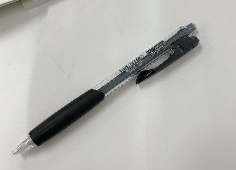 現在使用しているシャープペンシル（提供：あぱる。とさん）