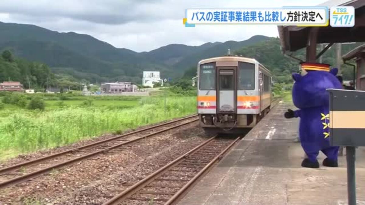 JR芸備線の再構築 「鉄道」による実証実験は経済効果が想定を下回る 横田県知事「バス」との比較検討を