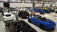 輸入車の中古車フェア富山市で開催　ベンツやフォルクスワーゲンなど21ブランド130台を展示販売