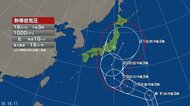 【台風情報】“台風のたまご”熱帯低気圧の進路予想は　シルバーウィークの影響は　21日(月)頃からは関東甲信や東海で警報級の大雨・暴風となる可能性