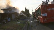 中津市で住宅火災 2人搬送 命に別条なし 大分