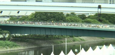 無観客なのに“観客”がいた! 競技が丸見え「有明アーバンスポーツパーク」