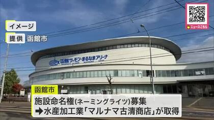 イカのマチ函館に新たな顔「函館サーモン・まるなまアリーナ」と「函館サーモン・まるなまホール」誕生！アリーナと市民会館のネーミングライツで地元水産加工会社が貢献_北海道函館市