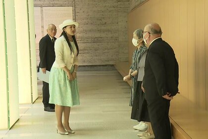 高円宮家・承子さま 初の長崎公務ご訪問　北部九州総体で選手たちに温かいエールと追悼平和祈念館での哀悼