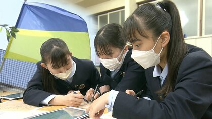 母国語でウクライナ“祈りの歌”大合唱　女子高生が企画「支援のための行動を」【静岡発】