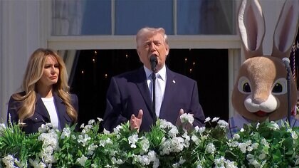 トランプ大統領「アメリカ軍はイラン周辺にとどまる」　ホルムズ海峡開放へ圧力　イラン側の再封鎖宣言を受け