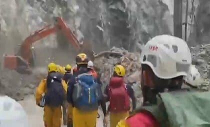 「台湾の方に本当に感謝」丸2日“孤立”の日本人母娘救出　道路寸断の太魯閣渓谷「日本人ということで優先的に救助を…」
