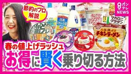 4月から“2798品目”値上げも「まずは固定費の見直し」節約のプロがアドバイス「食費は手取りの15％以内に」止まらぬ値上げラッシュ「夏から本格的に値上げ」専門家が警告　背景にはイラン情勢