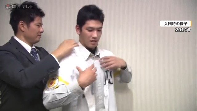 プロ入りしたころの栗原選手